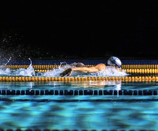 Compétition de natation